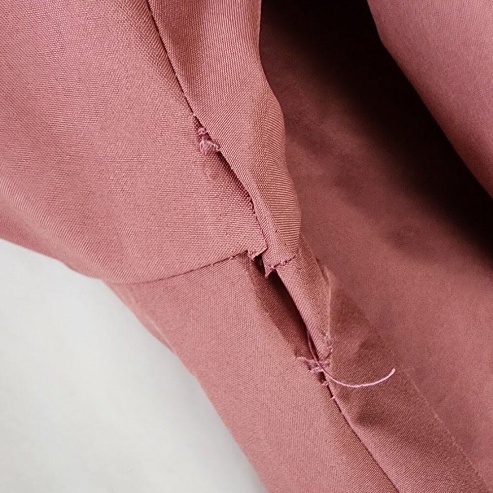 Vans Hooded Windbreaker Jacket Dusty Rose Pink Medium Womens - Picture 6 of 8